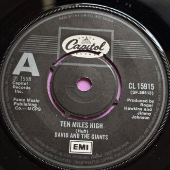 David & The Giants-Ten miles high/ Superlove-UK Capitol E+