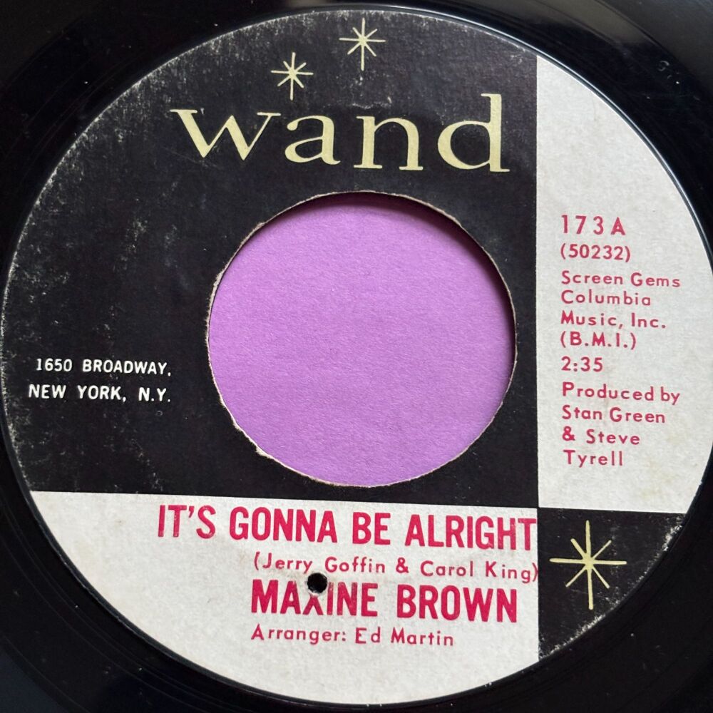 Maxine Brown-It's gonna be alright-Wand E+