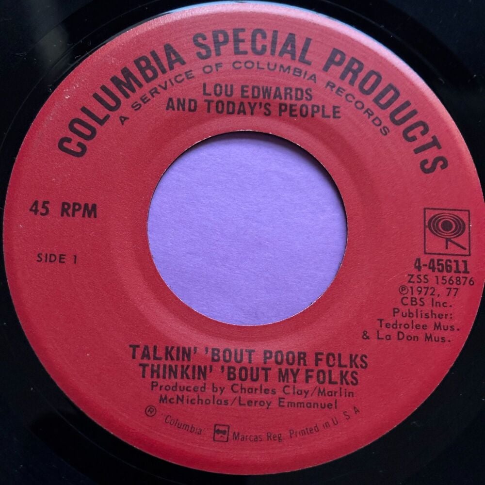 Lou Edwards-Talkin' 'bout poor folks-CSP E+