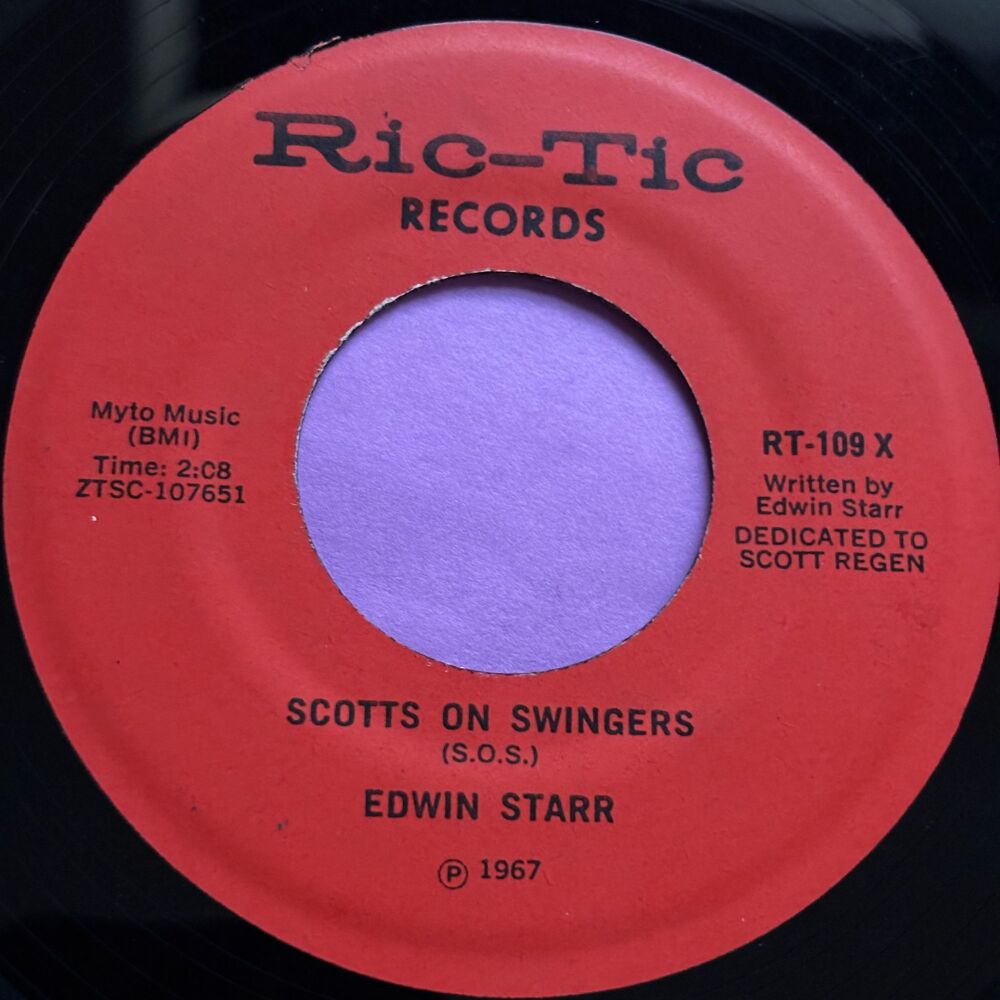 Edwin Starr-Scotts on swingers-Ric-Tic E+