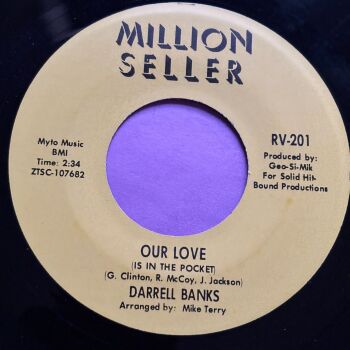 Darrell Banks-Our love/ Open the door-Million Seller R E+