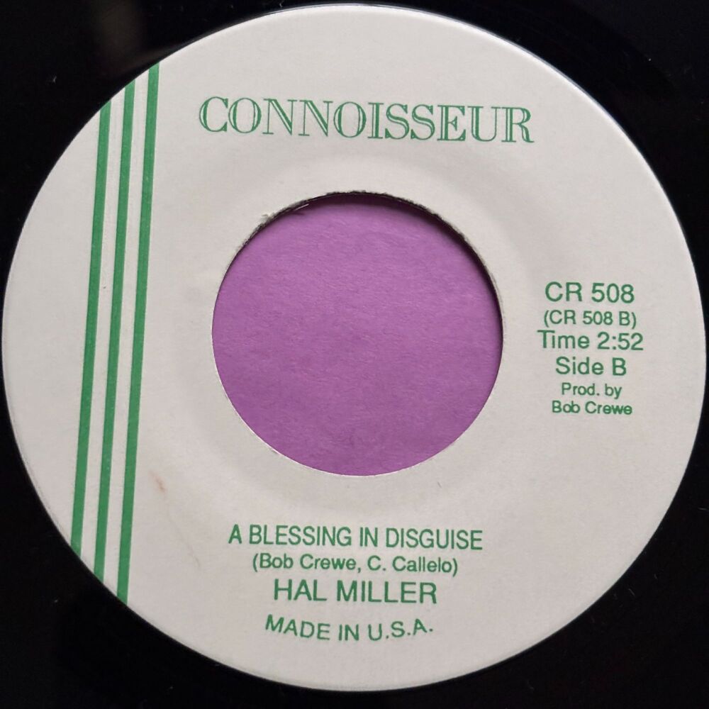 Hal Miller-A blessing in disguise-Connoiseur R E+