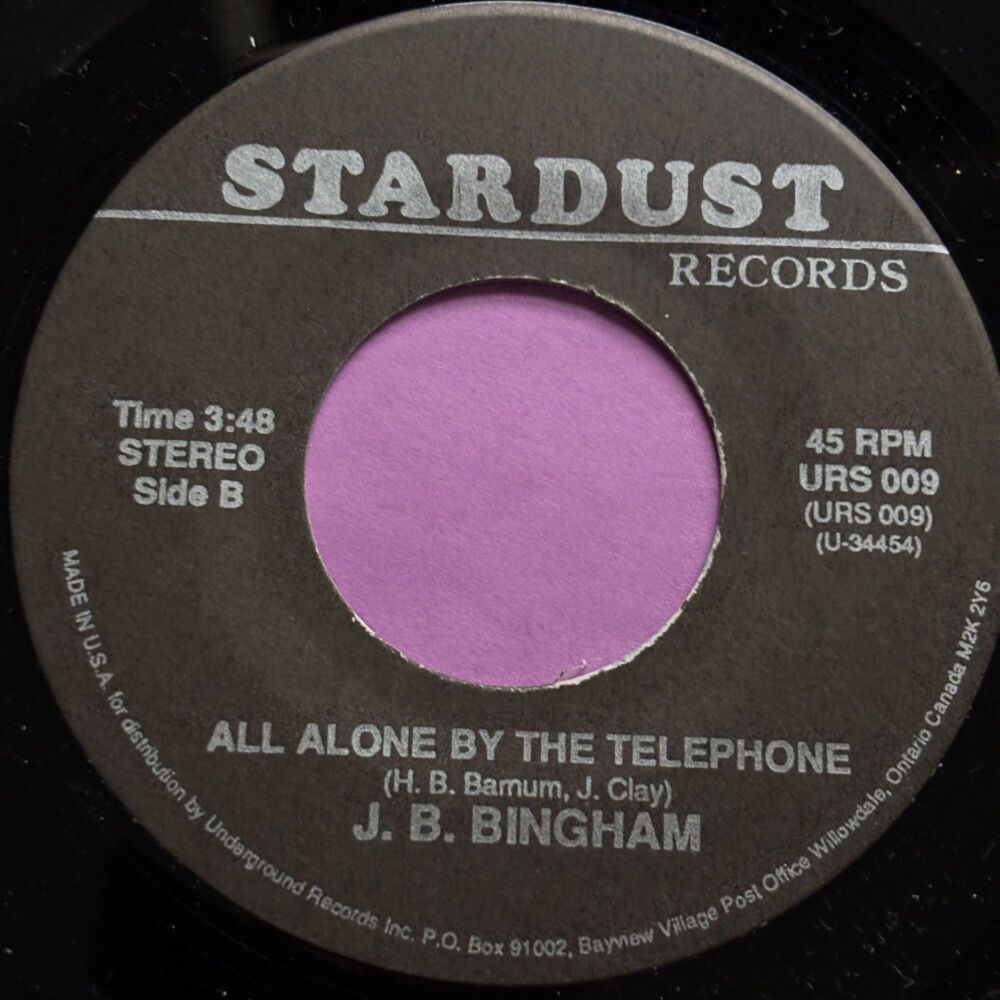 J.B Bingham-All alone by the telephone-Stardust E+