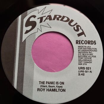 Roy Hamilton-The panic is on-Stardust E+