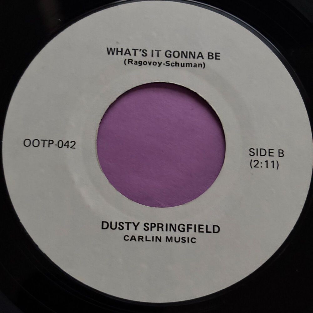 Dusty Springfield-What's it gonna be-OOTP E+