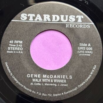 Gene McDaniels-Walk with a winner-Stardust E+
