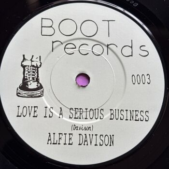 Alfie Davidson-Love is serious business-Boot R E+