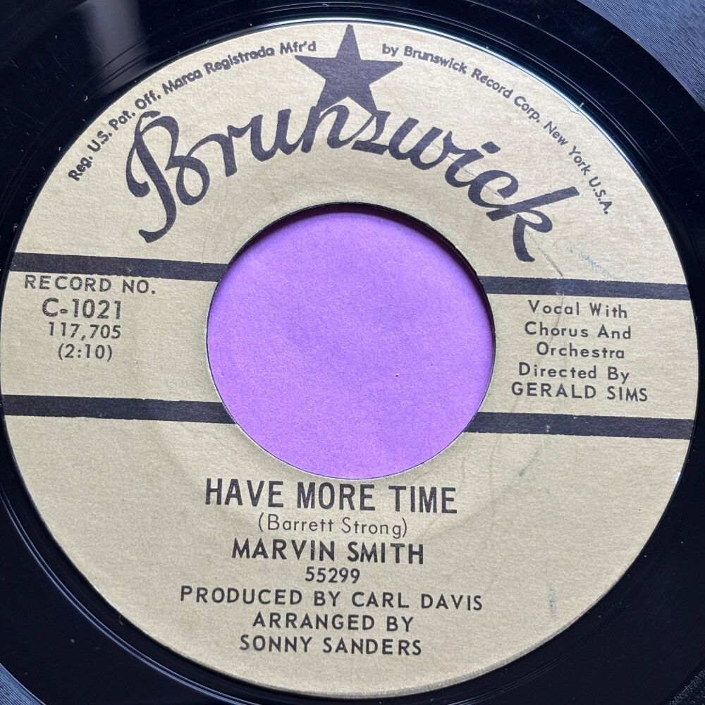 Marvin Smith-Have more time-Brunswick 2nd iss. E+