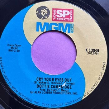 Dottie Cambridge-Cry your eyes out-MGM SP E+