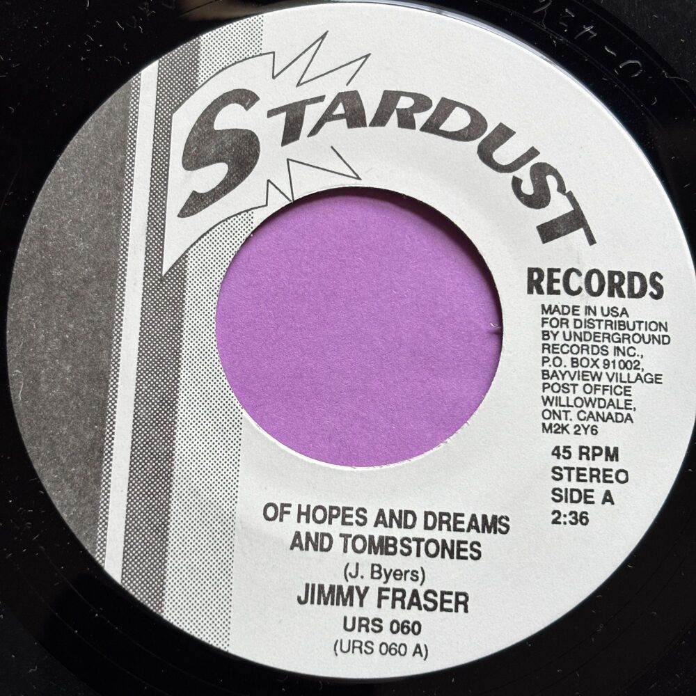 Jimmy Fraser-Of hopes and dreams and tombstones-Stardust E+