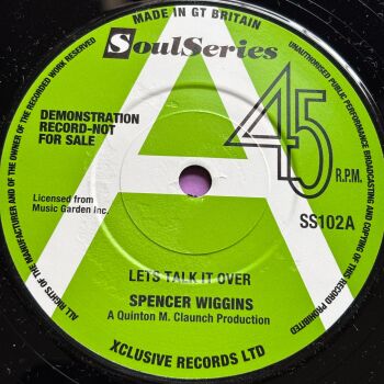 Spencer Wiggins-Let's talk it over-Soul Series R M-
