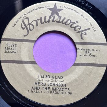 Herb Johnson-I'm so glad-Brunswick 2nd iss. E+