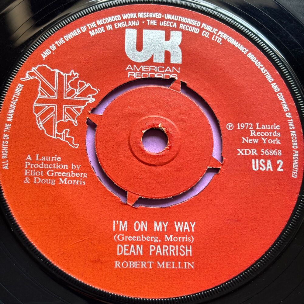 Dean Parrish-I'm on my way-UK E+