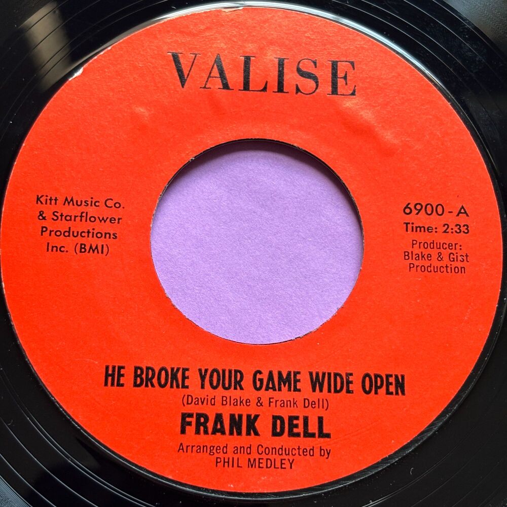 Frank Dell-He broke your game wide open-Valise R E+