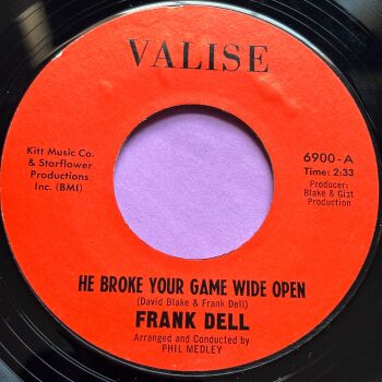 Frank Dell-He broke your game wide open-Valise R E+