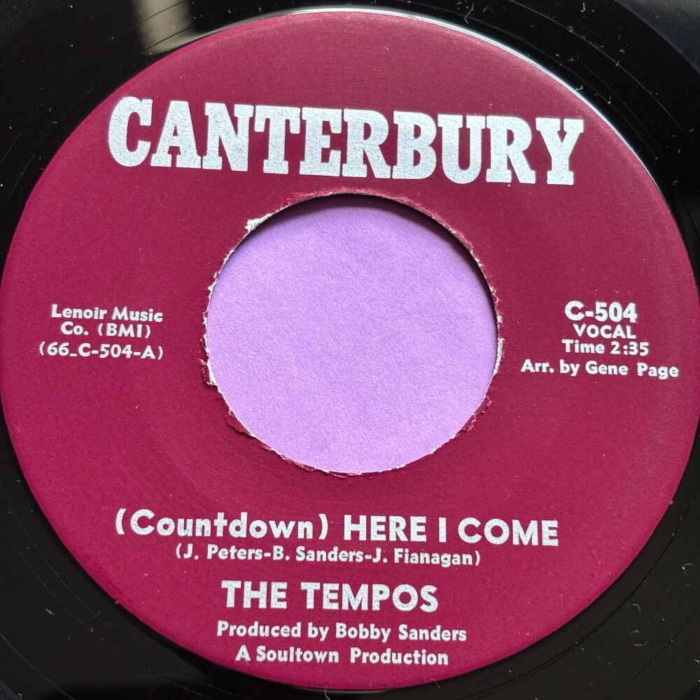 Tempos-Countdown here I come-Canterbury R E+