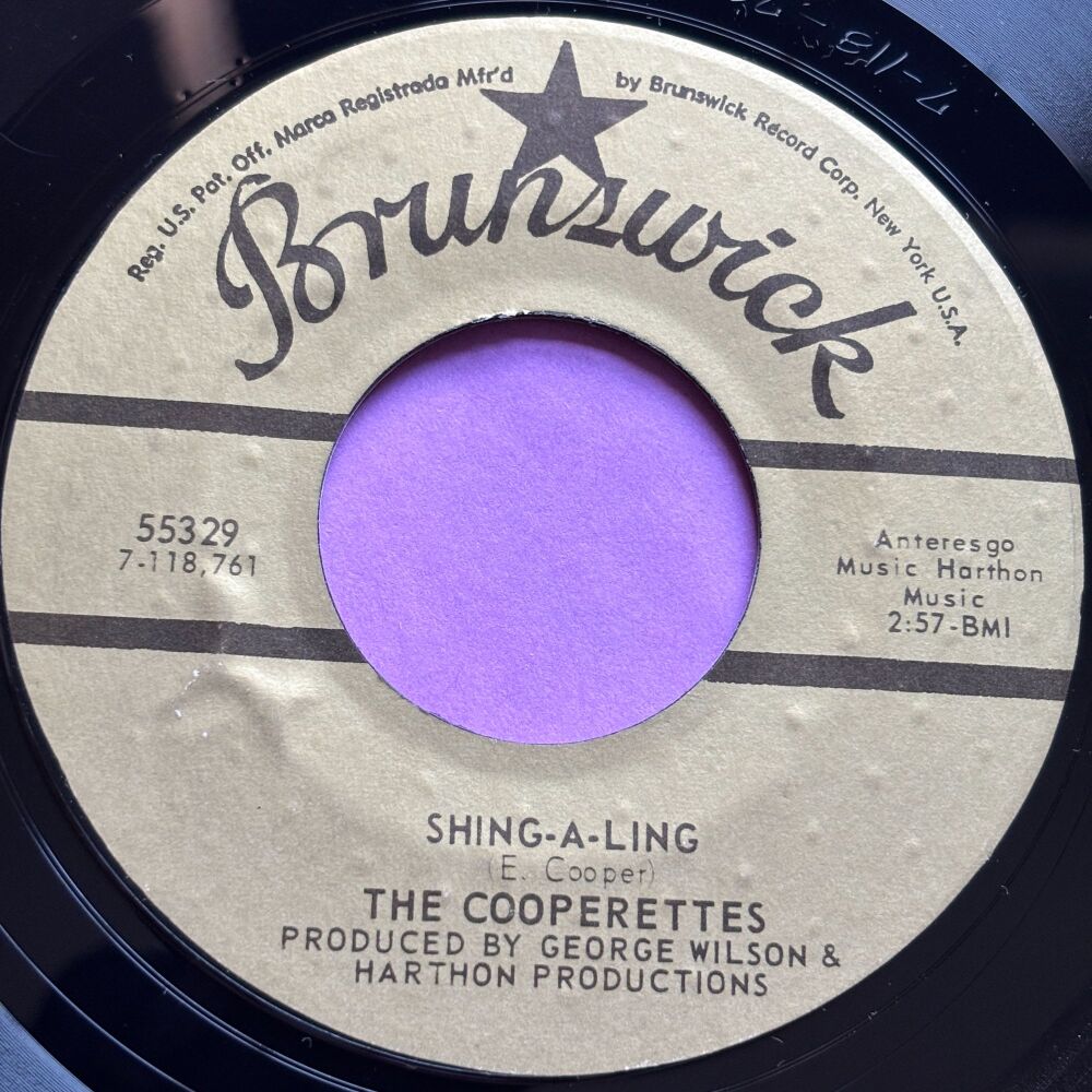 Cooperettes-Shing-a-ling-Brunswick 2nd iss. E+