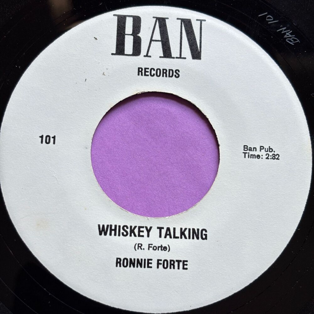 Ronnie Forte-Whiskey talking-Ban R E+