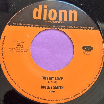 Moses Smith-Try my love/ Girl across the street-Dionn M-