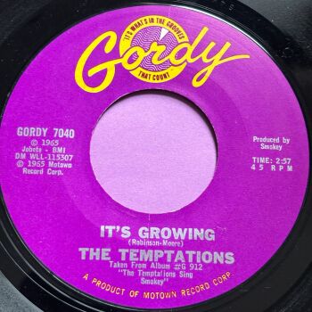 Temptations-It's growing-Gordy E+