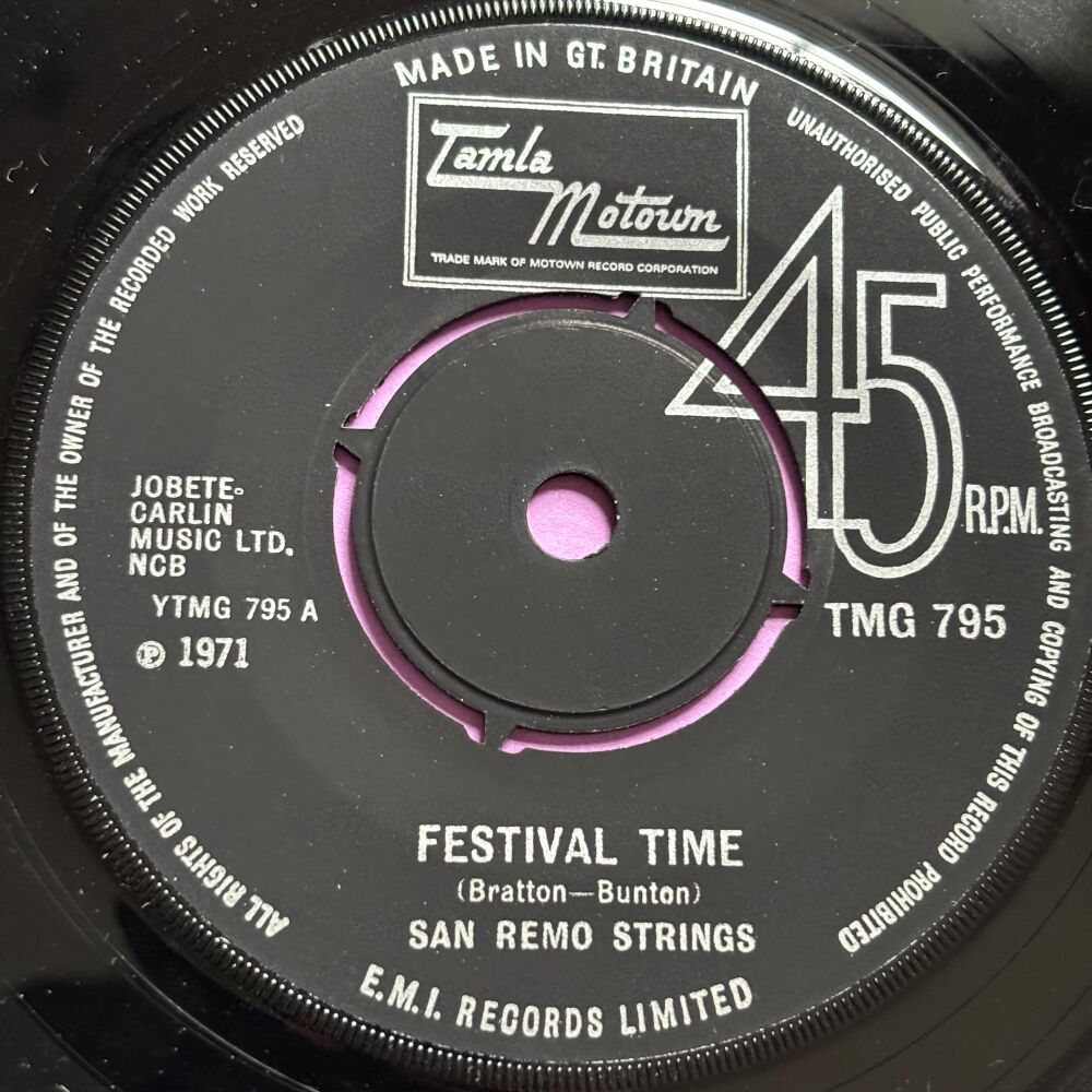 San Remo Strings-Festival time-TMG 795 E+