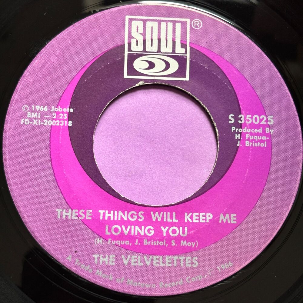 Velvelettes-These things will keep me loving you-Soul E+