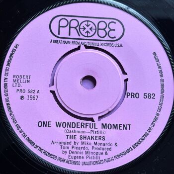 Shakers-One wonderful moment-UK Probe E+