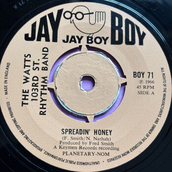 Watts 103rd St Rhythm band-Spreadin' honey-UK Jay Boy E+