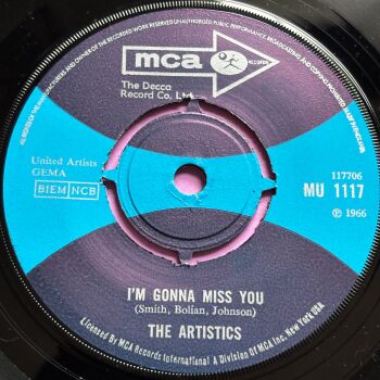 Artistics-Hope we have/ I'm gonna miss you-UK MCA E/E+