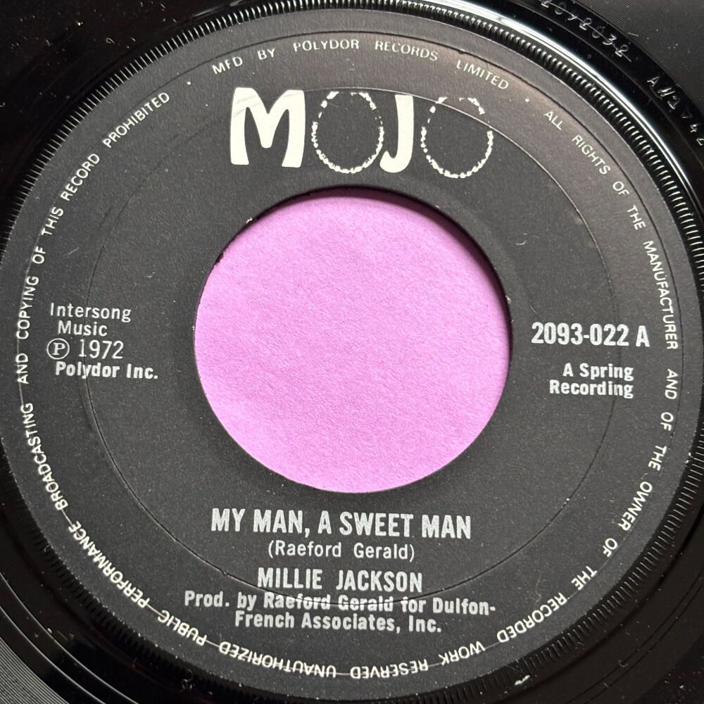 Millie Jackson-My man , a sweet man-UK Mojo E+