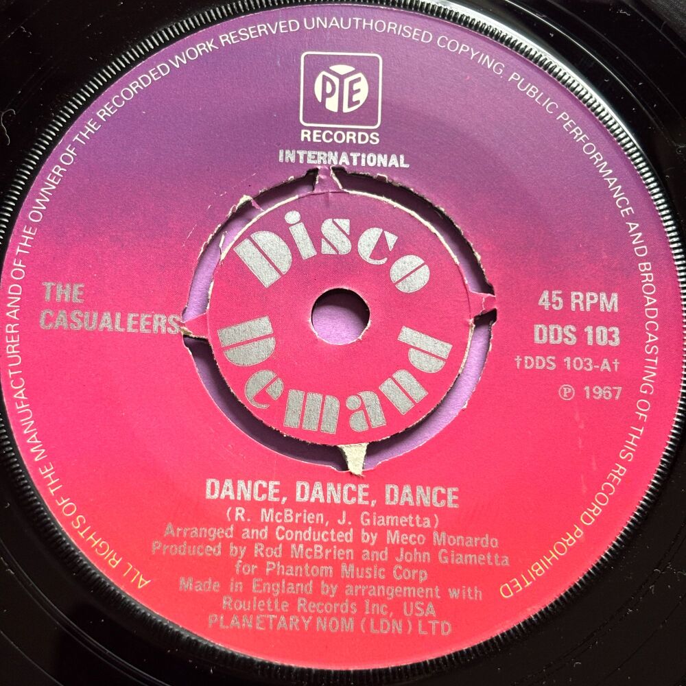 Casualeers-Dance, dance, dance-Pye E+