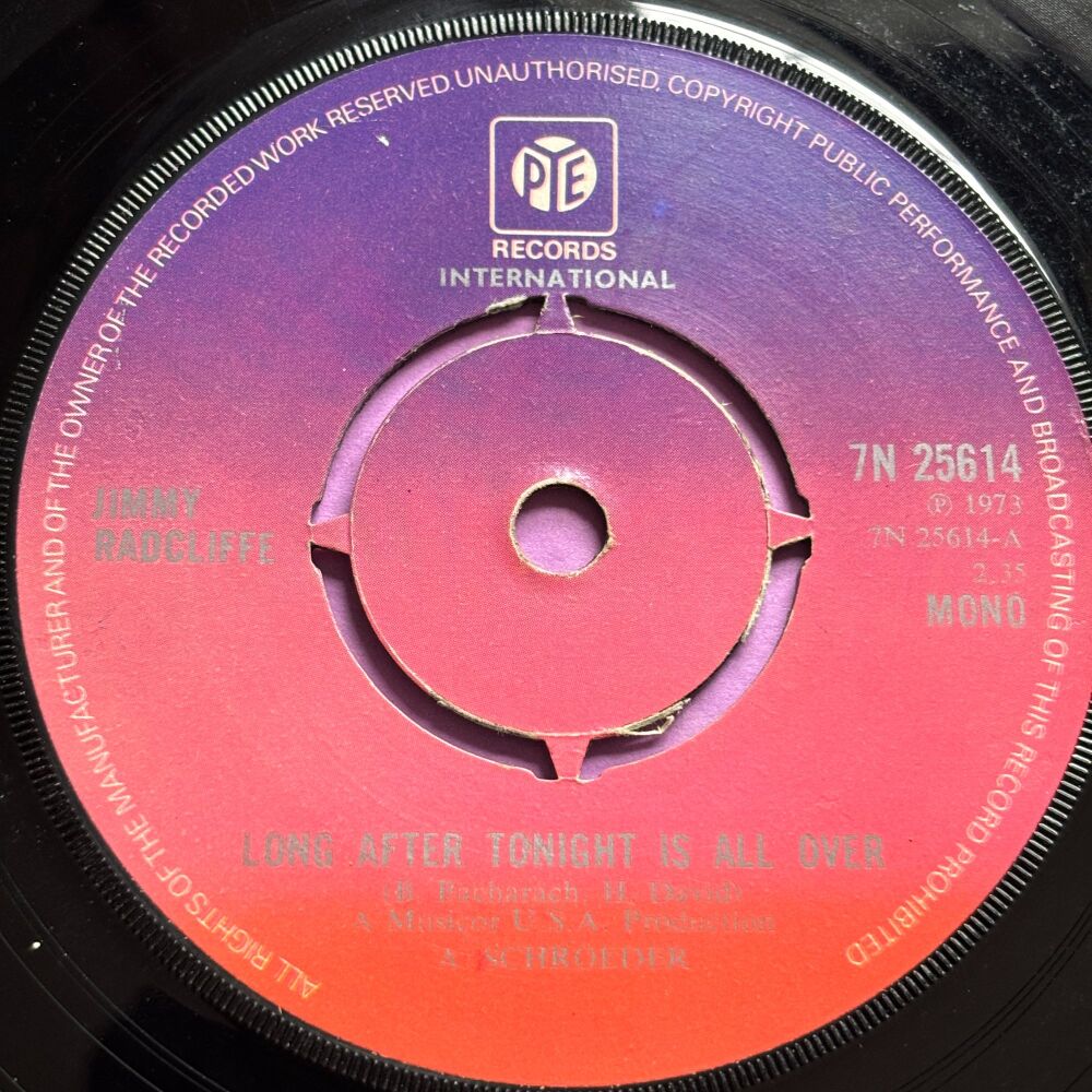 Jimmy Radcliffe-Long after tonight is all over-UK Pye E+