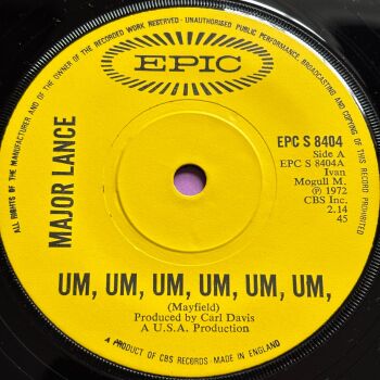 Major Lance-Um, um, um, um, um, um-UK Epic E+