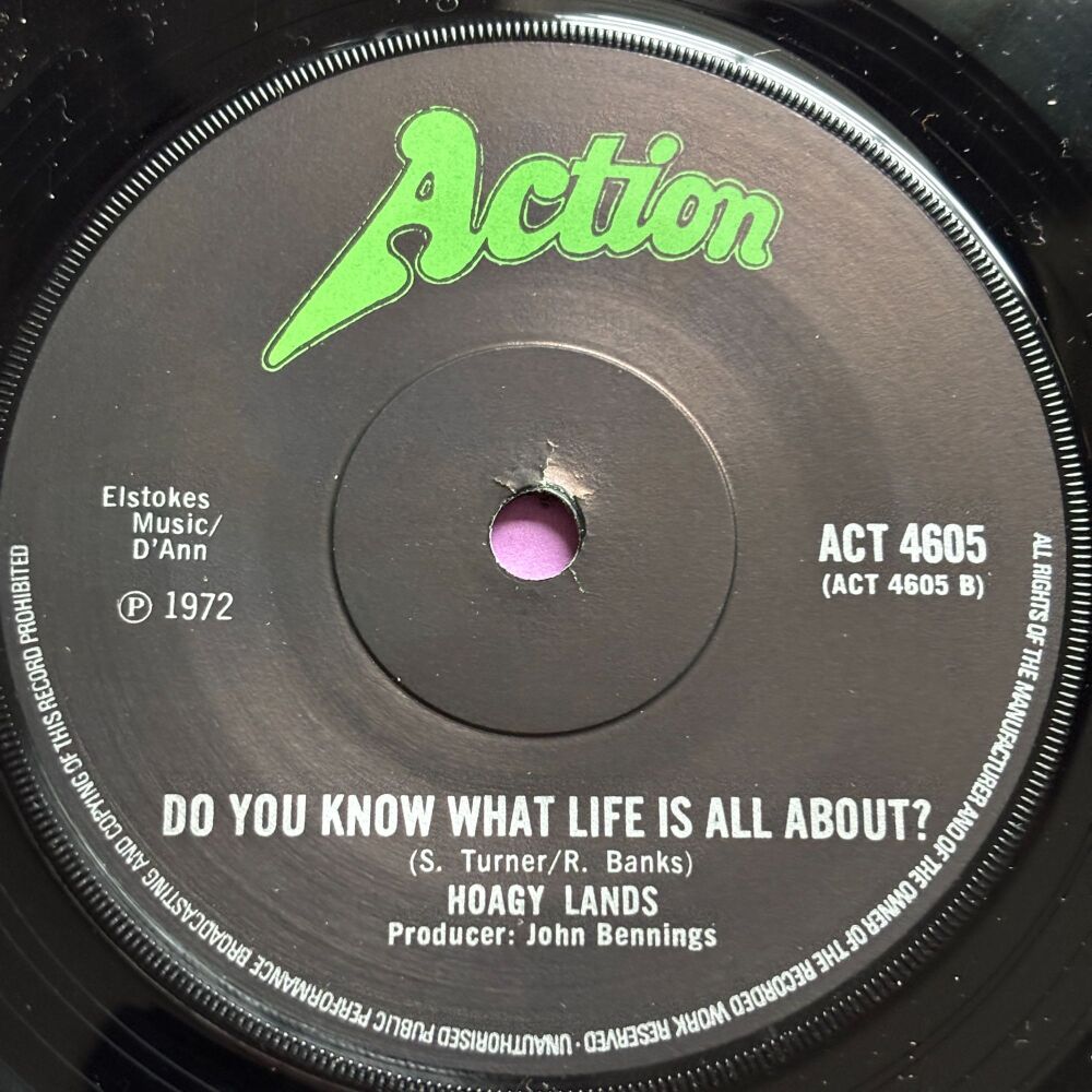 Hoagy Lands-Do you know what love is all about-UK Action M-