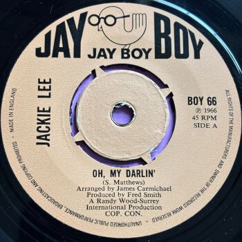 Jackie Lee-Oh my darlin'-UK Jay Boy M-