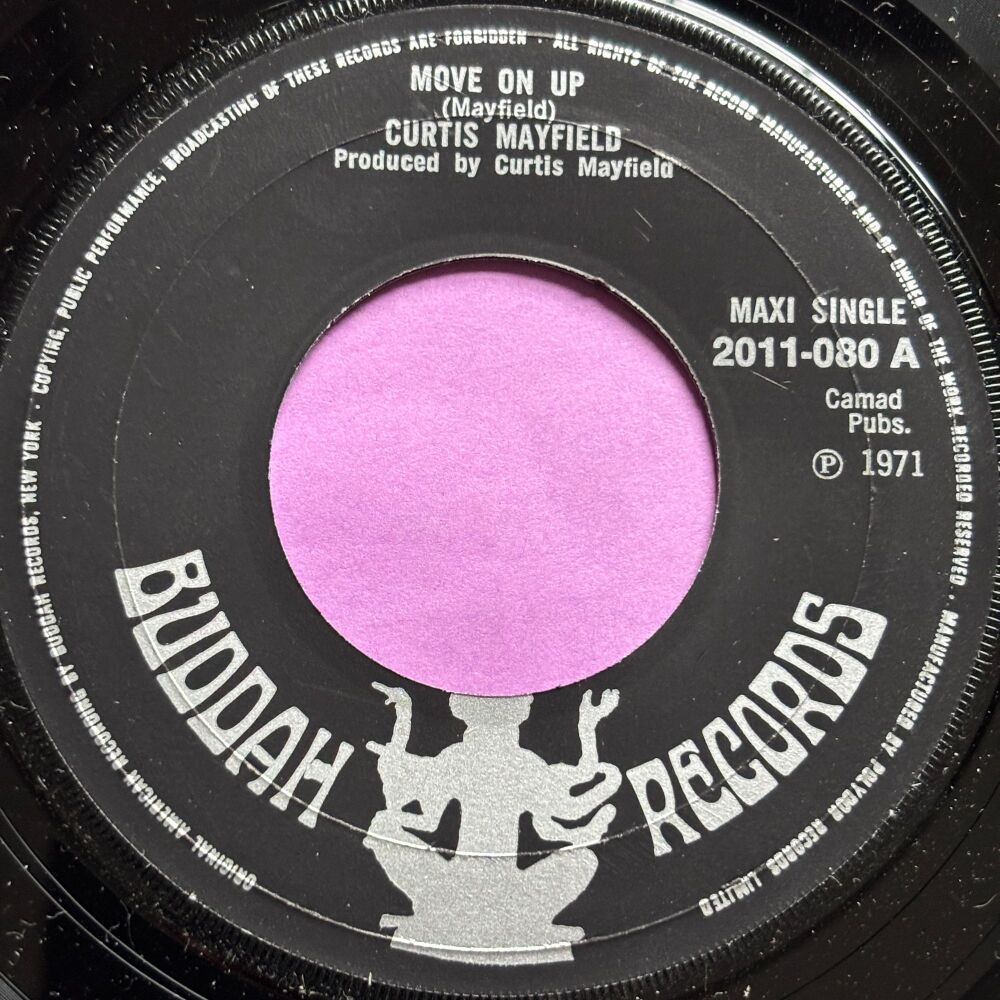 Curtis Mayfield-Move on up-UK Buddah E+