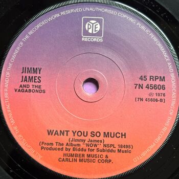 Jimmy James-I want you so much-UK Pye E+
