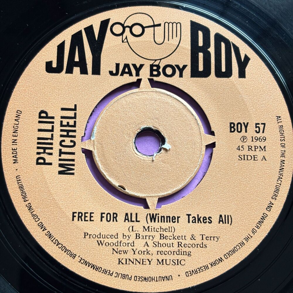 Phillip Mitchell-Free for all-UK Jay Boy E+