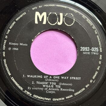 Willie Tee-Walking up a one way street-UK Mojo E+