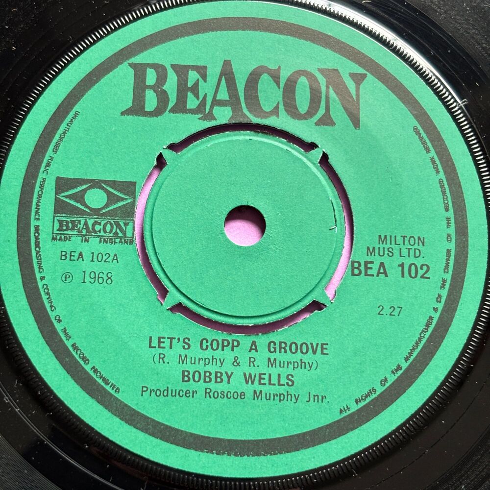 Bobby Wells-Let's cop a groove-UK Beacon E+
