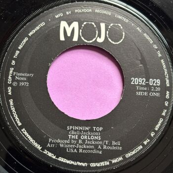 Orlons-Spinnin' top-UK Mojo E+
