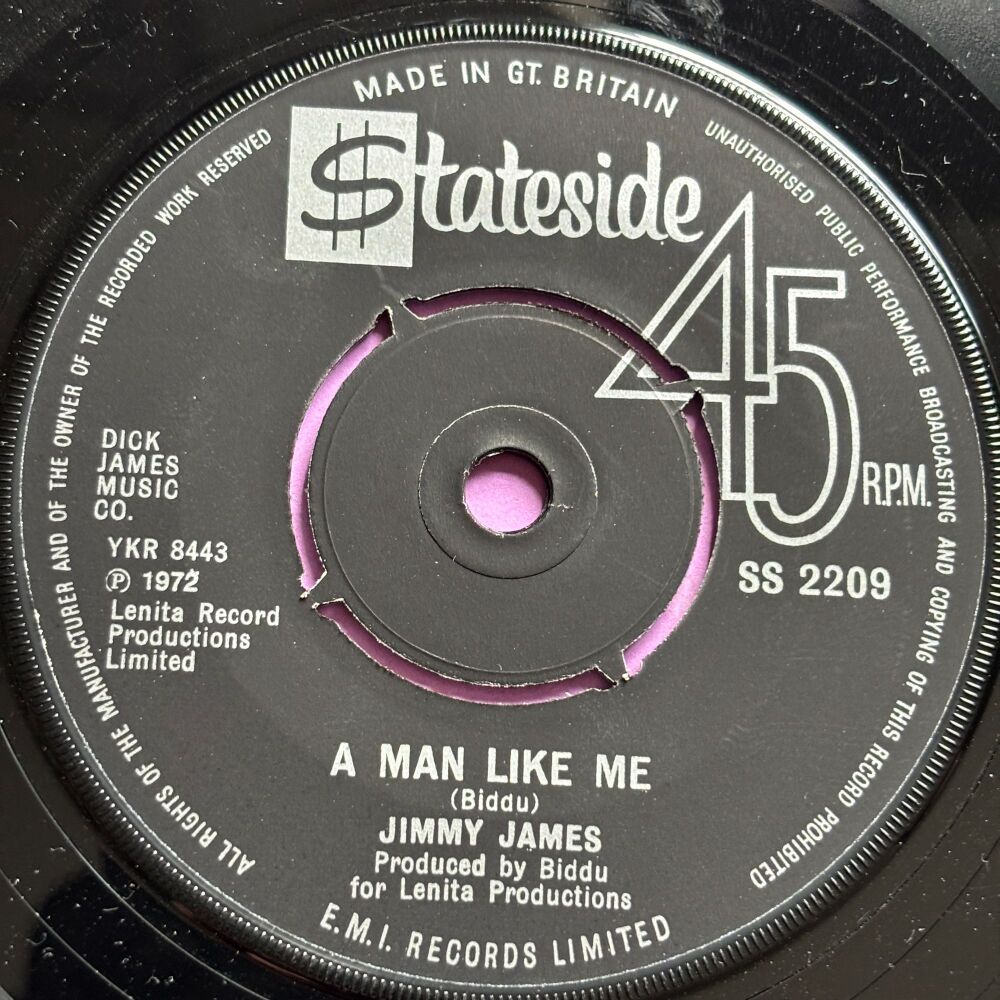 Jimmy James-A man like me-UK Stateside E+