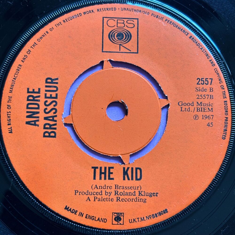 Andre Brasseur-The kid-UK CBS E+