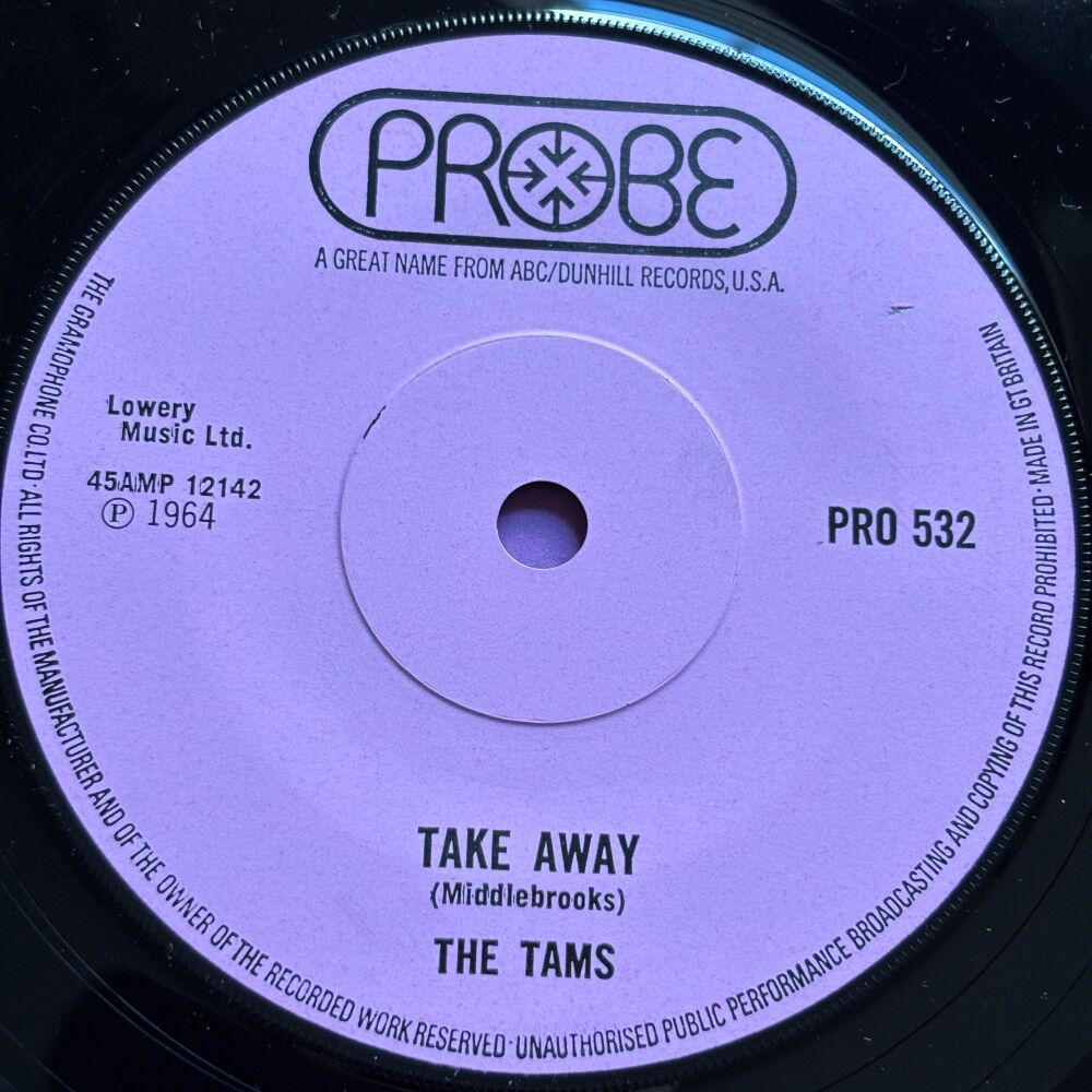 Tams-Take away-UK Probe E+