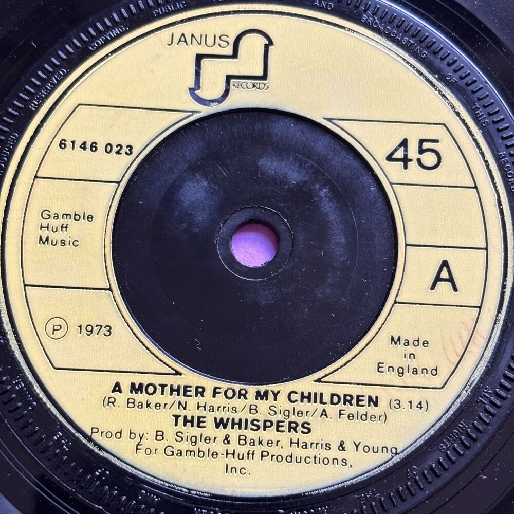 Whispers-A mother for my children-UK Janus E+