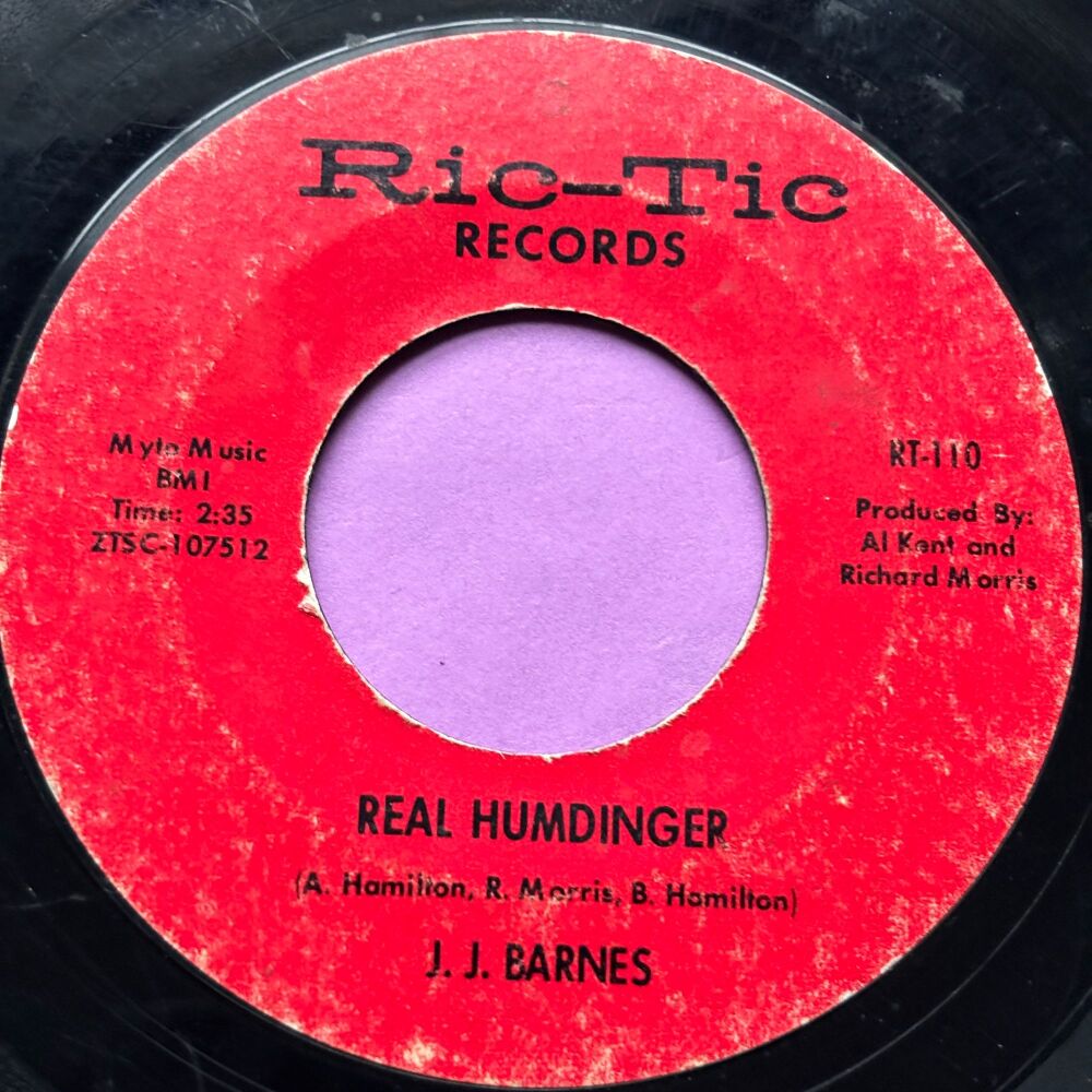 J.J Barnes-Real humdinger-RicTic vg+