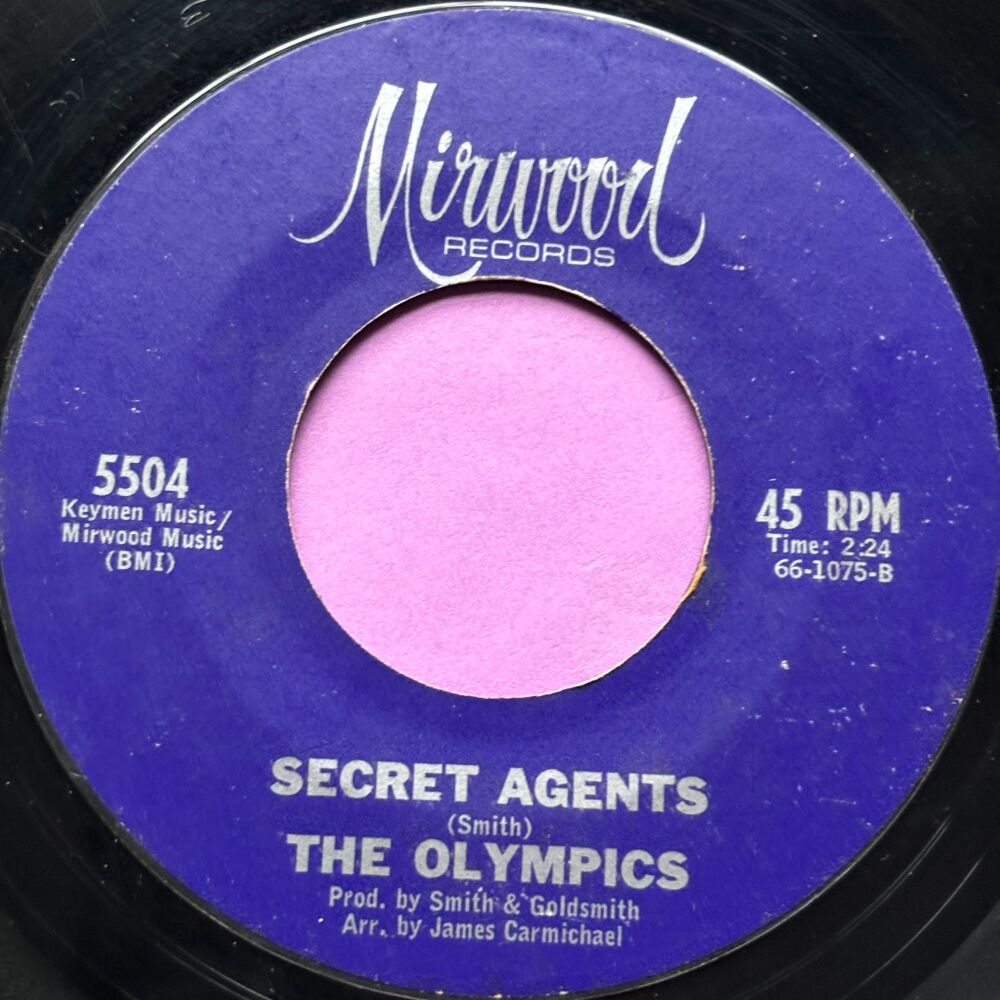 Olympics-Secret agents-Mirwood vg+