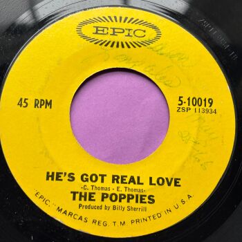 Poppies-He's got real love-Epic vg+