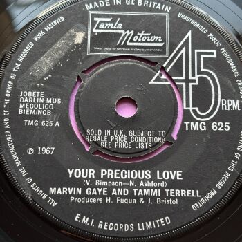 Marvin and Tammi-Your precious love/ Hold me oh my darling-TMG 625 stkr E