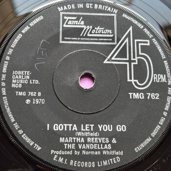 Martha Reeves-I gotta let you go-TMG 762 E+